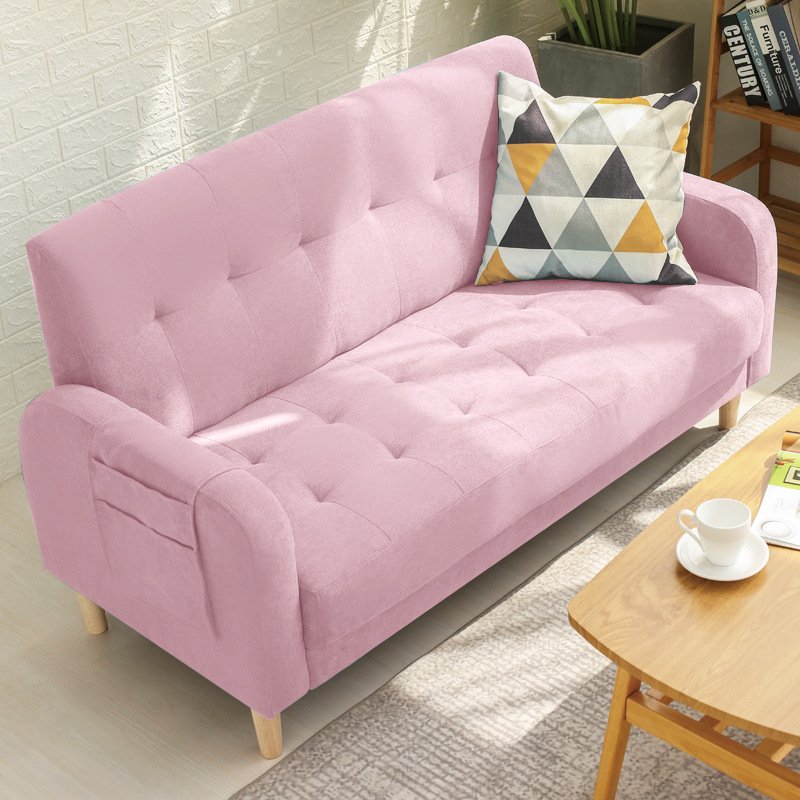 Living Room Sofas Modern High Resilience Comfortable High Back Sofas For Home Luxury With Wooden Leg
