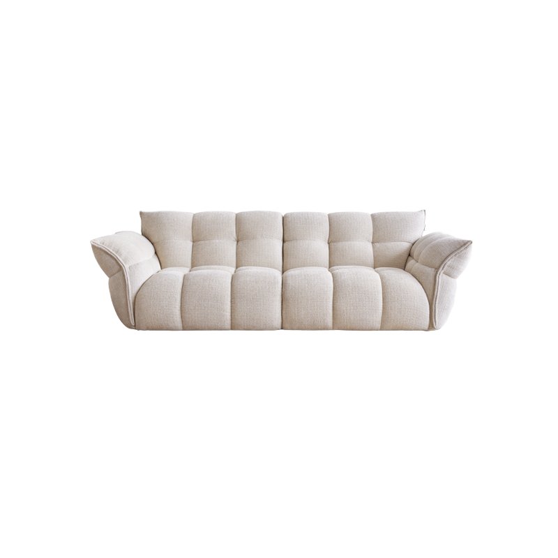 Nordic luxury modern living room furniture set waterproof fabric solid wood frame flower bud modeling module living room sofa