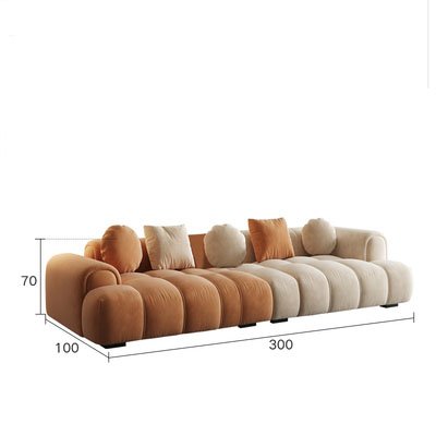 French wohnzimmer beige living room sofa set comfortable white sectional modular l shape sofa designer cloud couch nordic sofa