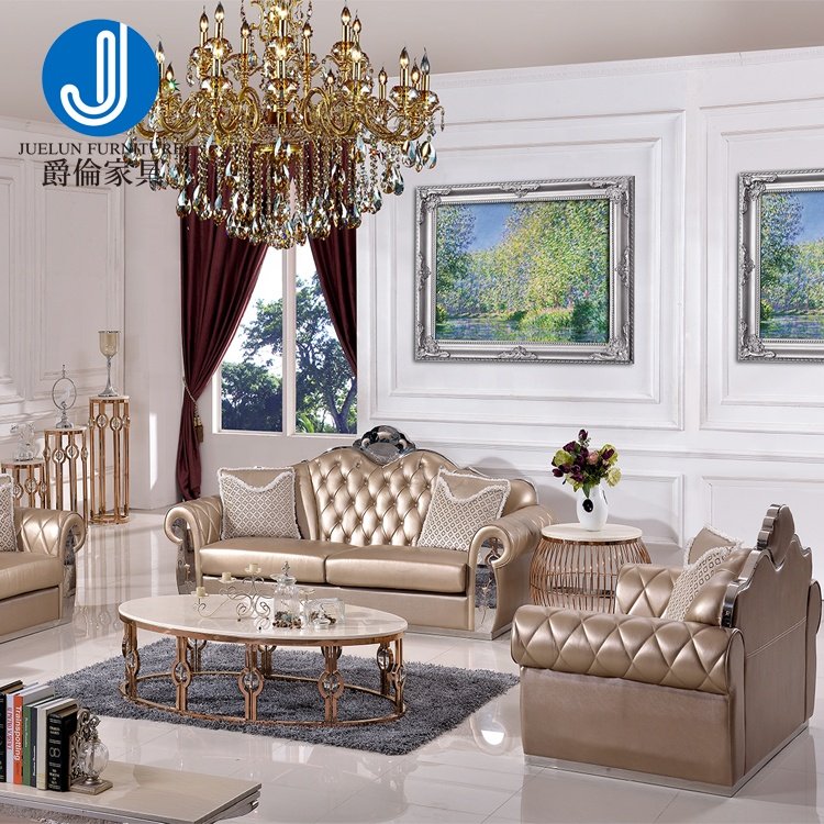 Home furniture royal living room sofa set luxury