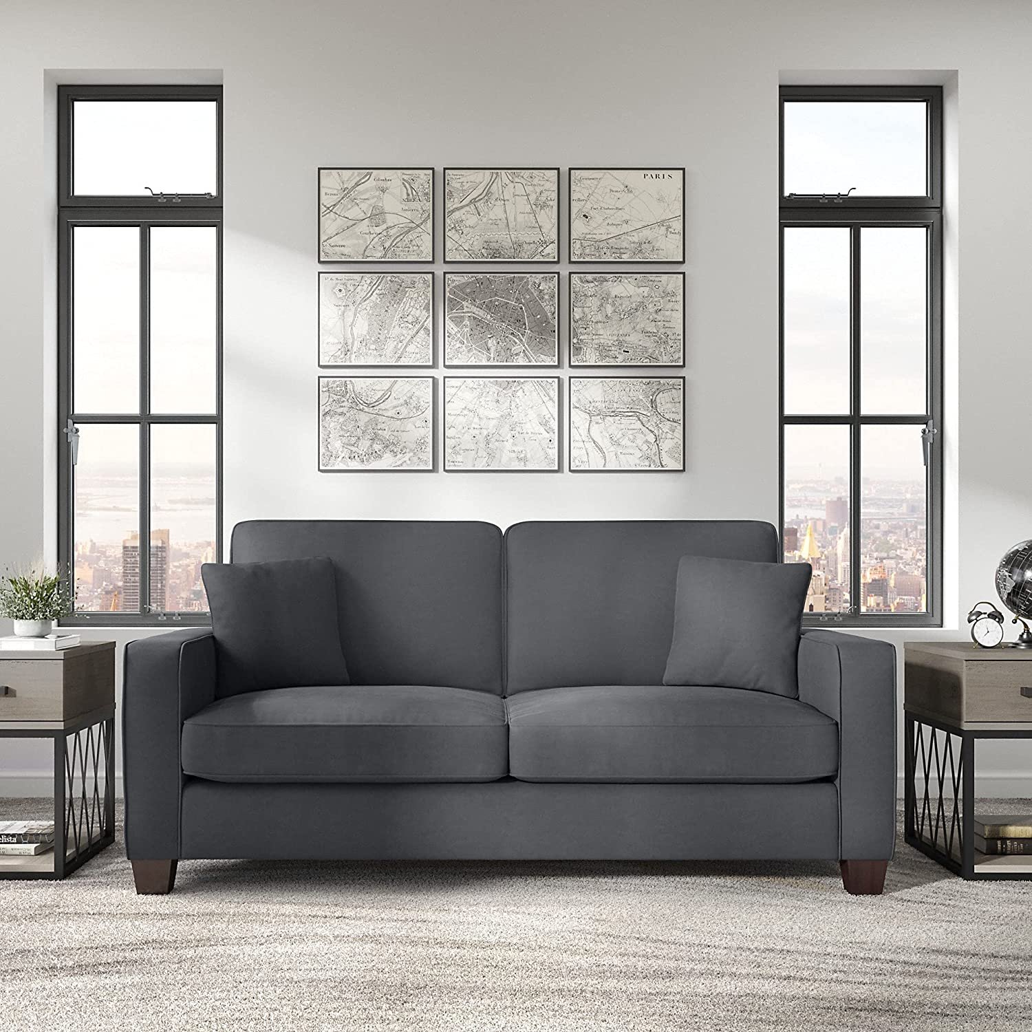 Customized fabric sofa function home living room sectional sofas set