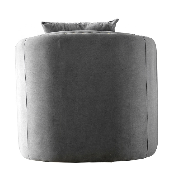 Hot sale modern luxury design stainless steel frame furniture living room sofa