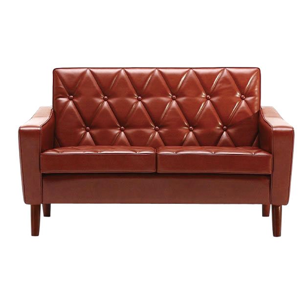 High Quality Hotel Modern Luxury Leather Sofa Set Furniture sofa villa velvet Italian sofa in red