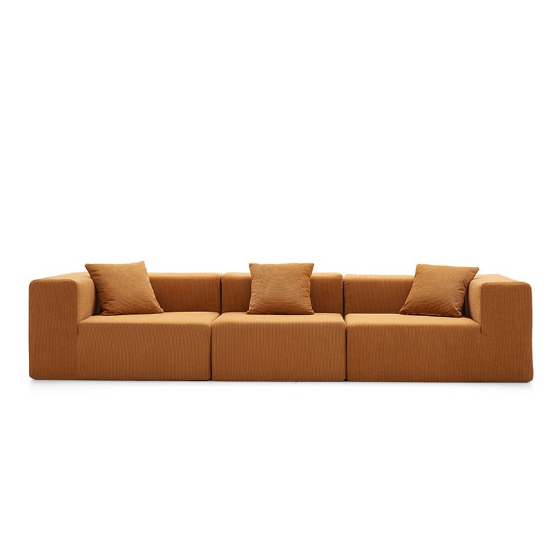 Compression Sofa Set Home Furniture Lounge Suite Modern Luxury Minimalist 3 Seater White Couch Living Room Sofa