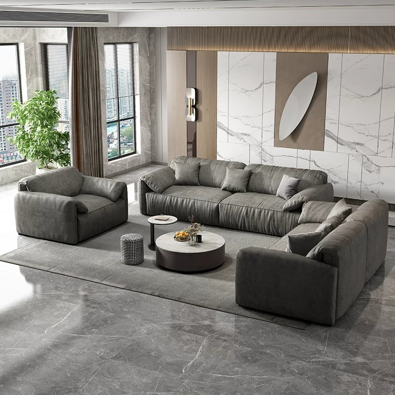 Comfort Nordic Style 3 Seater Modern Modular Sectional Sofa Sectional Couch Living Room Sofa