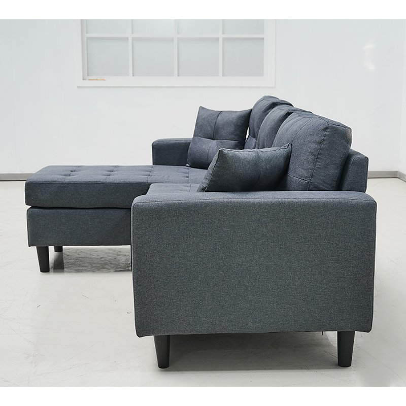 Wholesale Manual Indoor Living Room Sofa Set L Shaped Sectional Corner Sofa Cheap Best Price For Sale