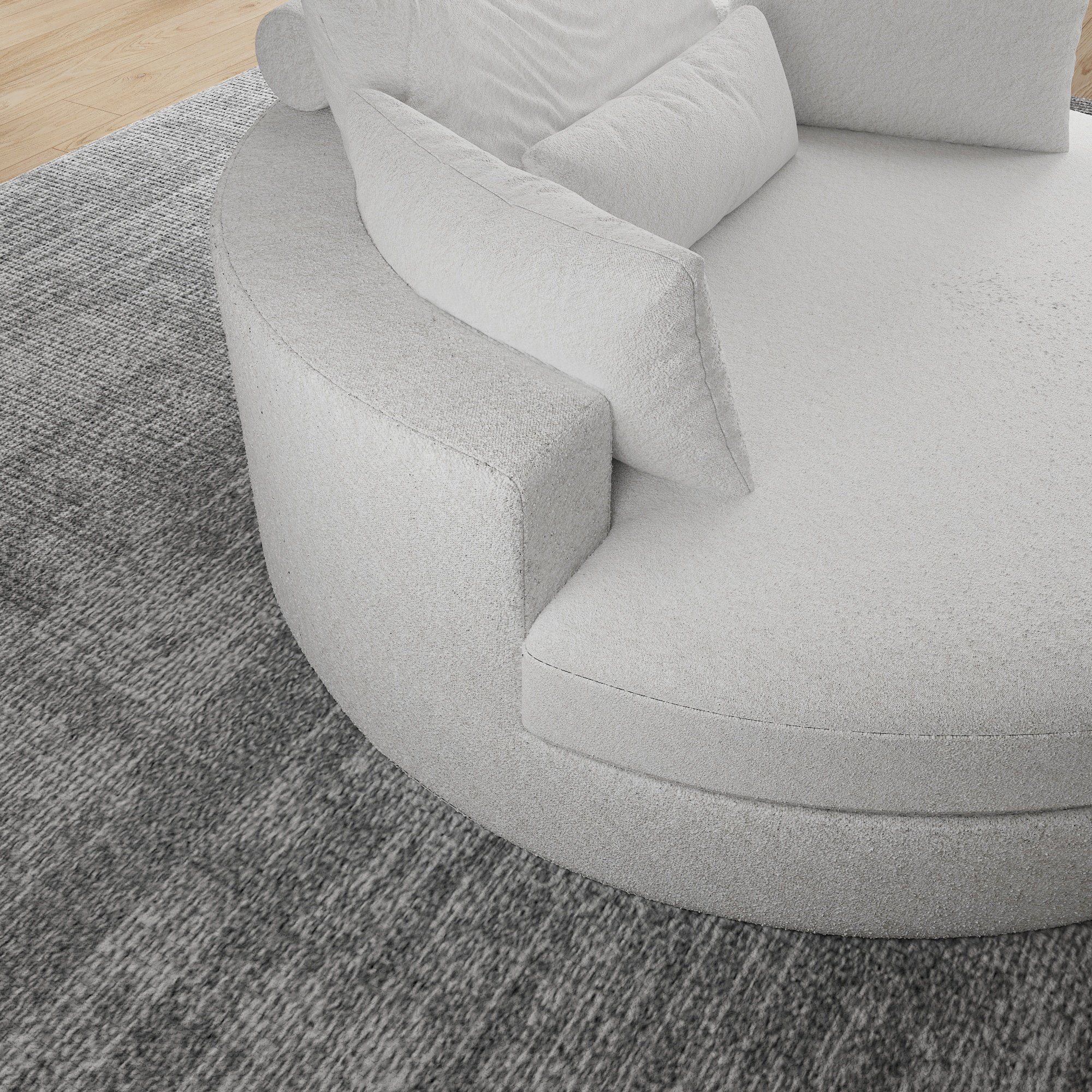 Saien European Luxury Comfortable Compressed couch living room sofas and Velvet or Customized High-Density couch for bedroom