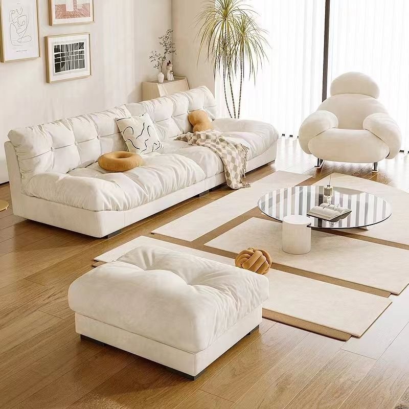 High quality lounge suite couch armless sectional sofa solid wood sofas for home furniture living room modern