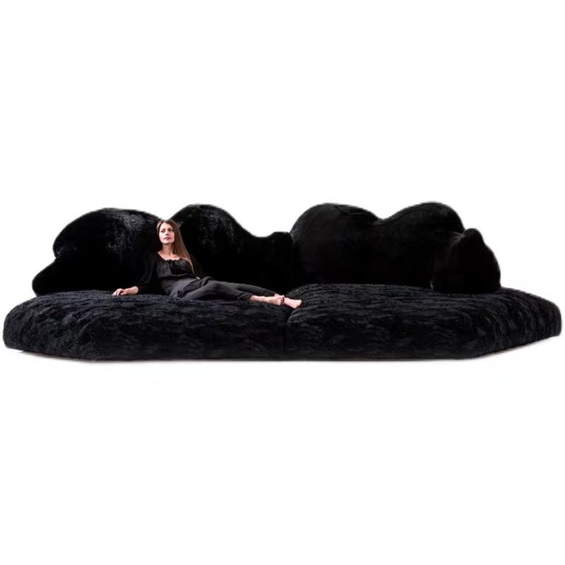 new design velvet cloth sofa luxury fabric sets living room furniture sofas Relax in the villa