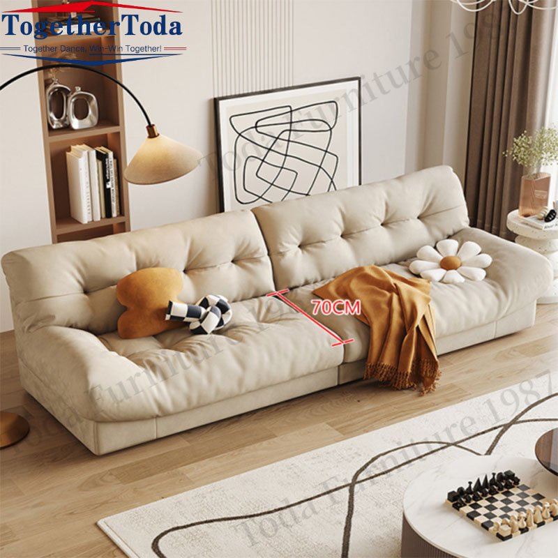 Living room furniture sofa set modern cloud couch sectional sofa furniture set