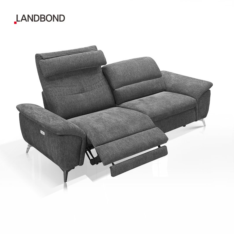 Modern electric recliner functional sofa 3Seater fabric Home Living Room Furniture Sofa lounge Canape Divano for hotel and villa