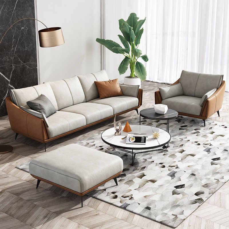 single living room sofa chair Italian modern custom armchair furniture accent chairs luxury leather living room chairs