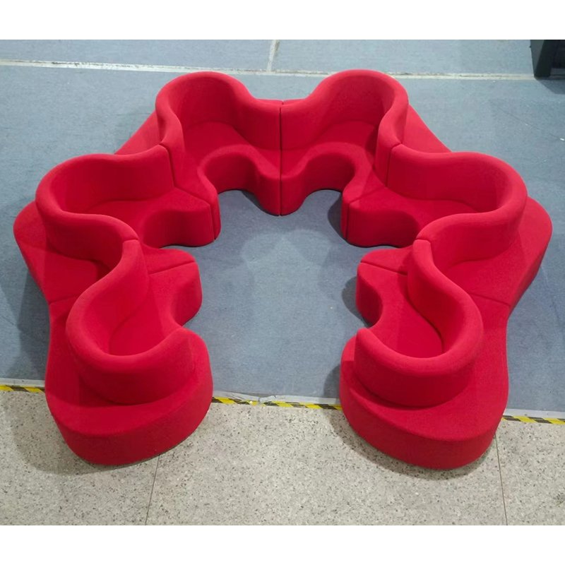 Nordic Modern Design Luxury Hotel Lobby Villa Living Room Furniture Creative S Modeling Modular Combination Living Room Sofa