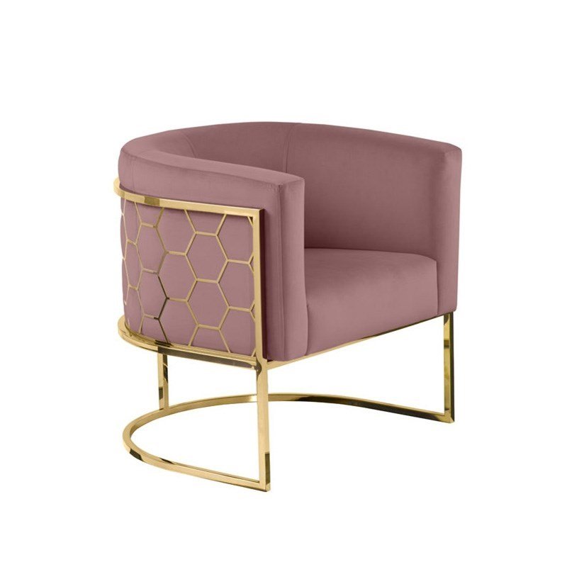 Furnistyle Full Leather Or Fabric Sofa Set Designs Living Room Gold Stainless Steel Frame Sofa Set Modern Luxury Sofa Couch
