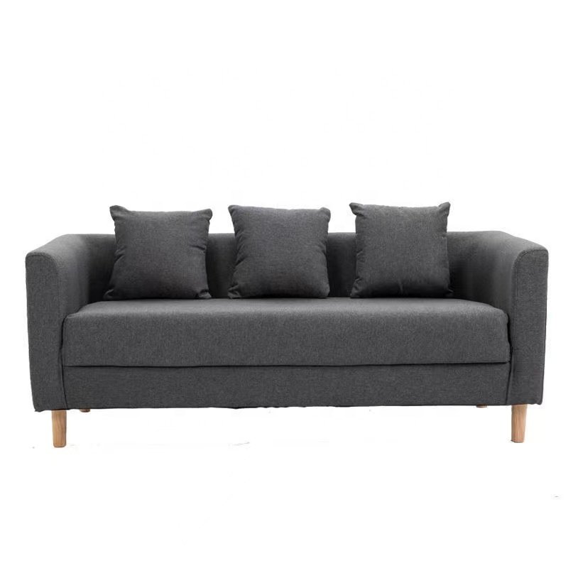 Wholesale small apartment new design furniture modern custom elegant white soft sofa 3 seat sofa living room bedroom