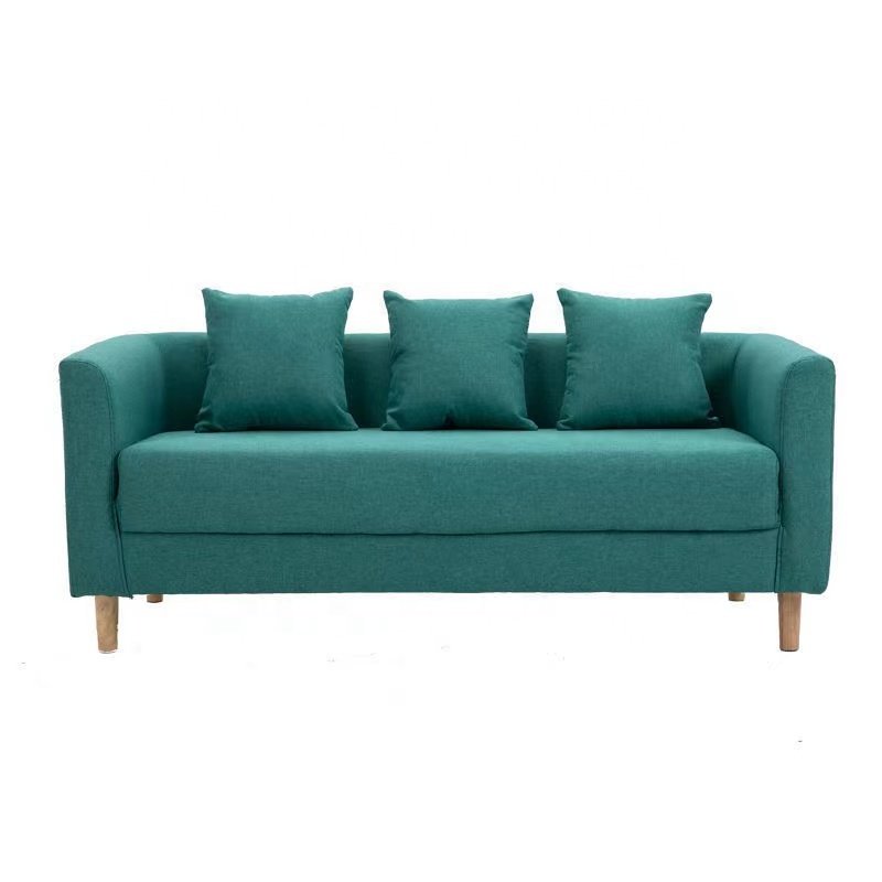 Wholesale small apartment new design furniture modern custom elegant white soft sofa 3 seat sofa living room bedroom