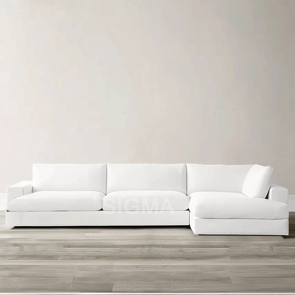 Furniture L shaped sectional fabric sofa set furniture Living Room Sofas