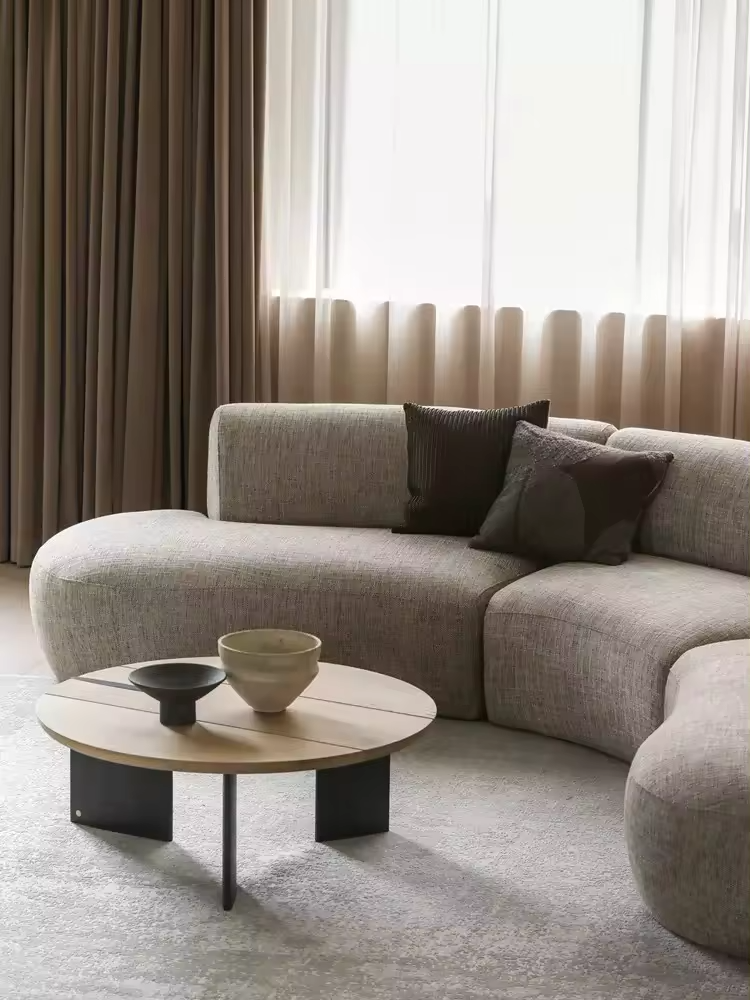 Classic furniture wabi-sabi furniture living room furniture cloud couches living room sofa nordic sofa curved sofa