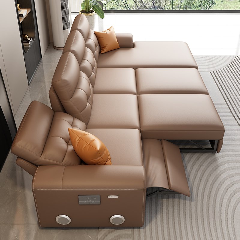 Leather Recliner Sofa Family Power Electric Recline Cinema Theater Furniture Hot Sale Auditorium Sofa Sofa Seating Lazy Boy