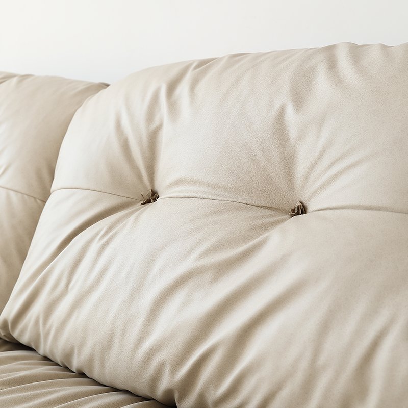 Italian cloud sofa high-end comfortable velvet living room furniture sofa white couch set fabric furniture