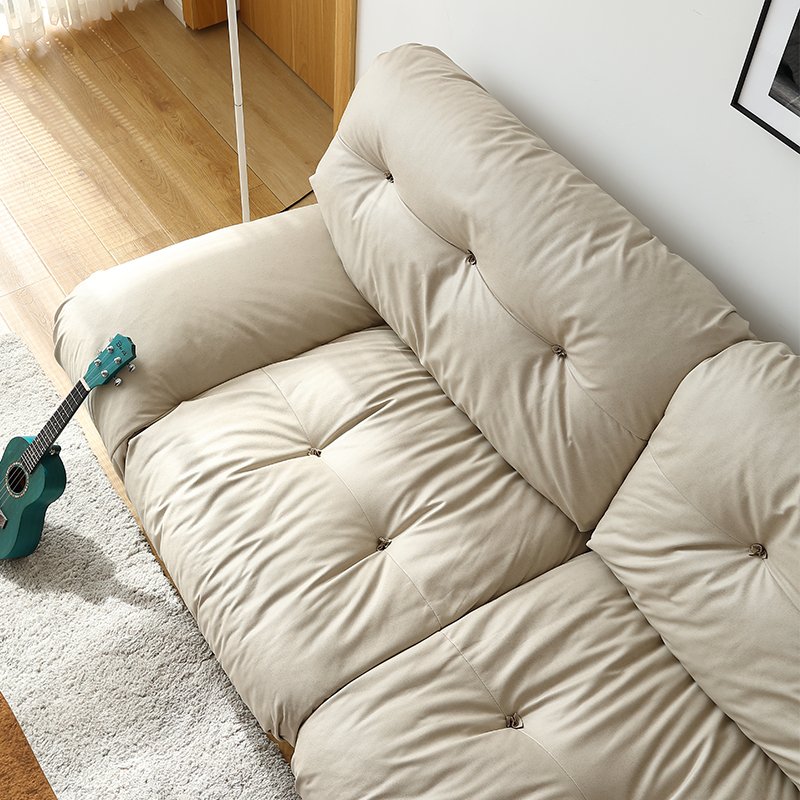 Italian cloud sofa high-end comfortable velvet living room furniture sofa white couch set fabric furniture