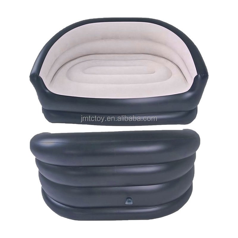 Customized Logo Folding Couch Air Sofa Outdoor Inflatable Air Sofa Chair