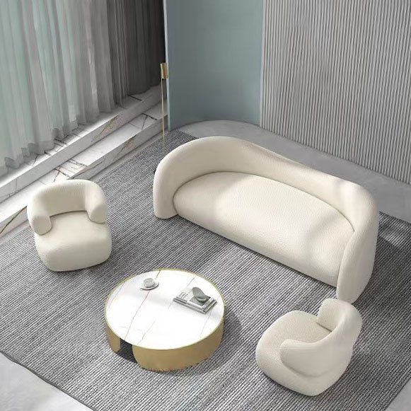 Contemporary Luxury Modern Couch Italia Style Home Furniture Set Living Room Sofas
