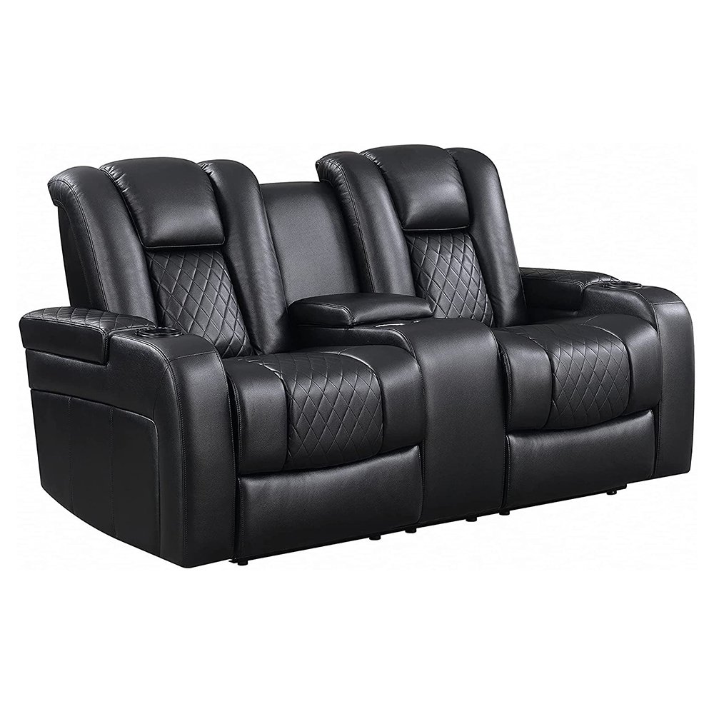 VANBOW luxury sofa Contemporary Relaxed Black Power Home Theater Chairs Recliner For Living Room