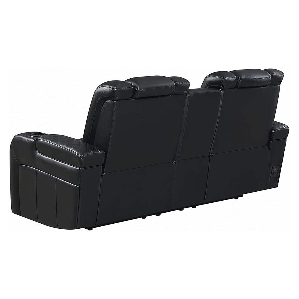 VANBOW luxury sofa Contemporary Relaxed Black Power Home Theater Chairs Recliner For Living Room