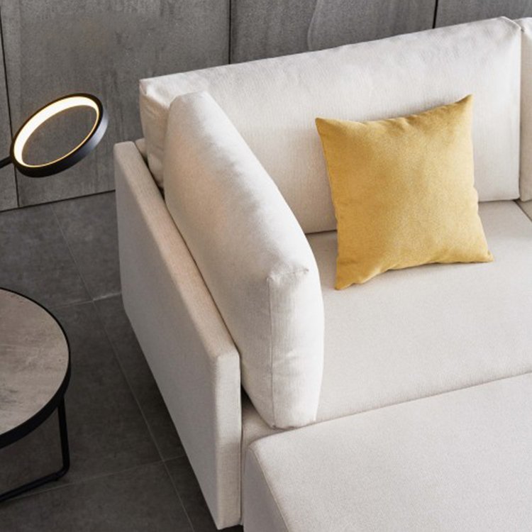 Fashion corner house sofa l shaped fabric corner sofa recliner sectionals living room sofas