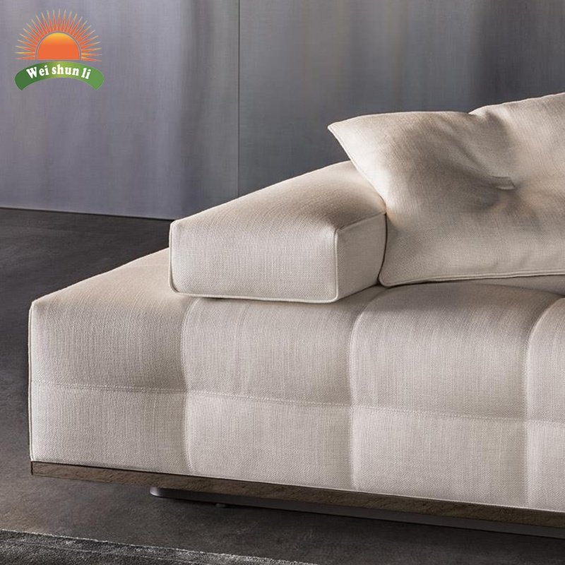 Italy Design Luxury Style Living Room Furniture High-end Sectional Eco-leather Sofa Modern Sofa Set