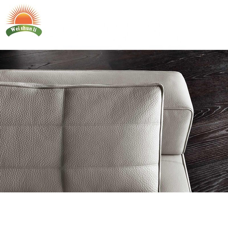Italy Design Luxury Style Living Room Furniture High-end Sectional Eco-leather Sofa Modern Sofa Set