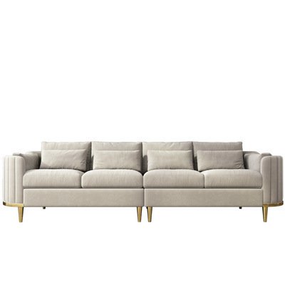 Italian Modern Style Dubai Luxury Fabric Sofa Set Living Room Couch Furniture Curved Home Sofa Set 1+2+3