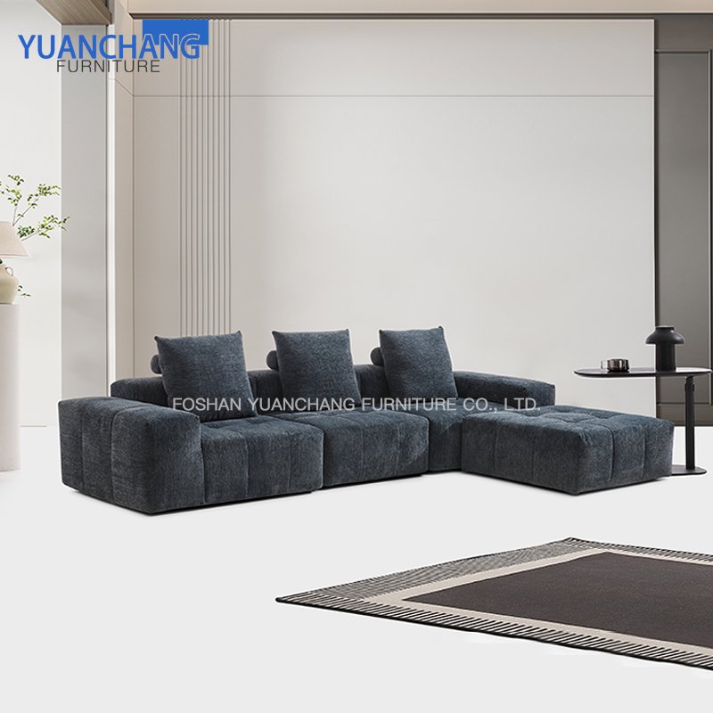 Yuanchang comfortable removable modern sofa set furniture corner couch living room sofas for home