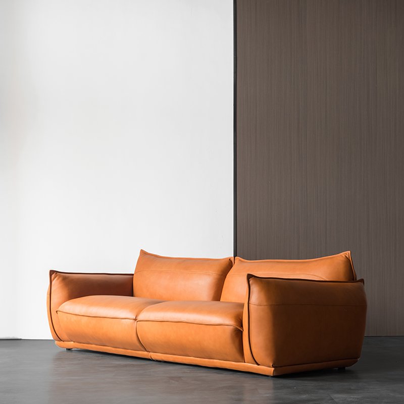 TPZ078 Wholesale Real Genuine Leather 3 seat sofa set furniture modern design home luxury sofa living room sofas