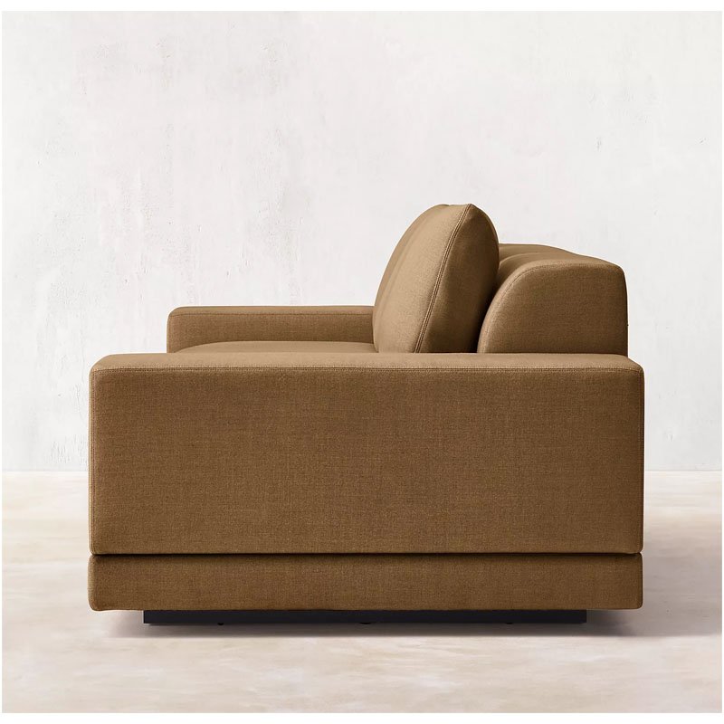 New home furniture oak wood base indoor sofa furniture fabric living room sofas