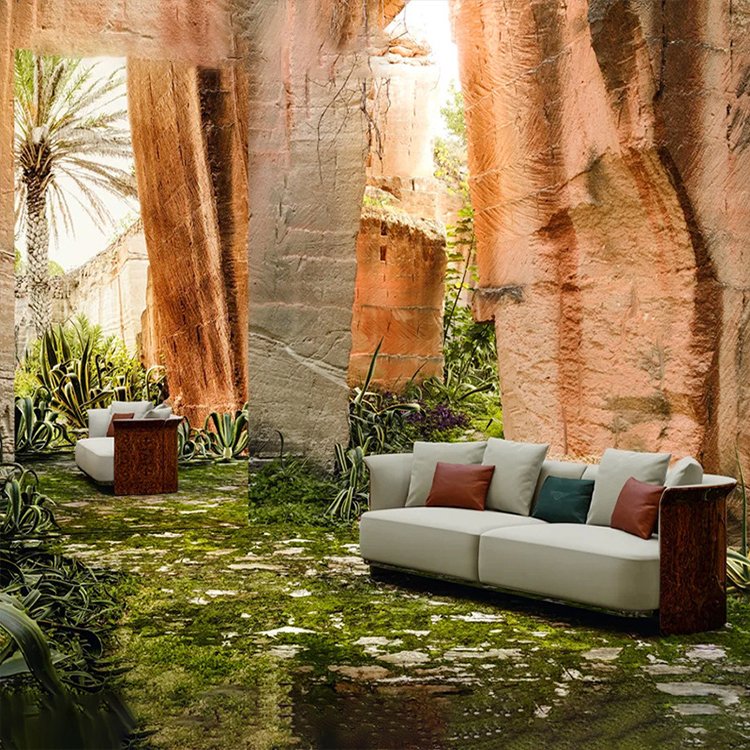 Luxury Italian Elegant Vintage And Contemporary Style Sofa Furniture Latest Living Room Sofa Design Modern Design Fabric Sofa
