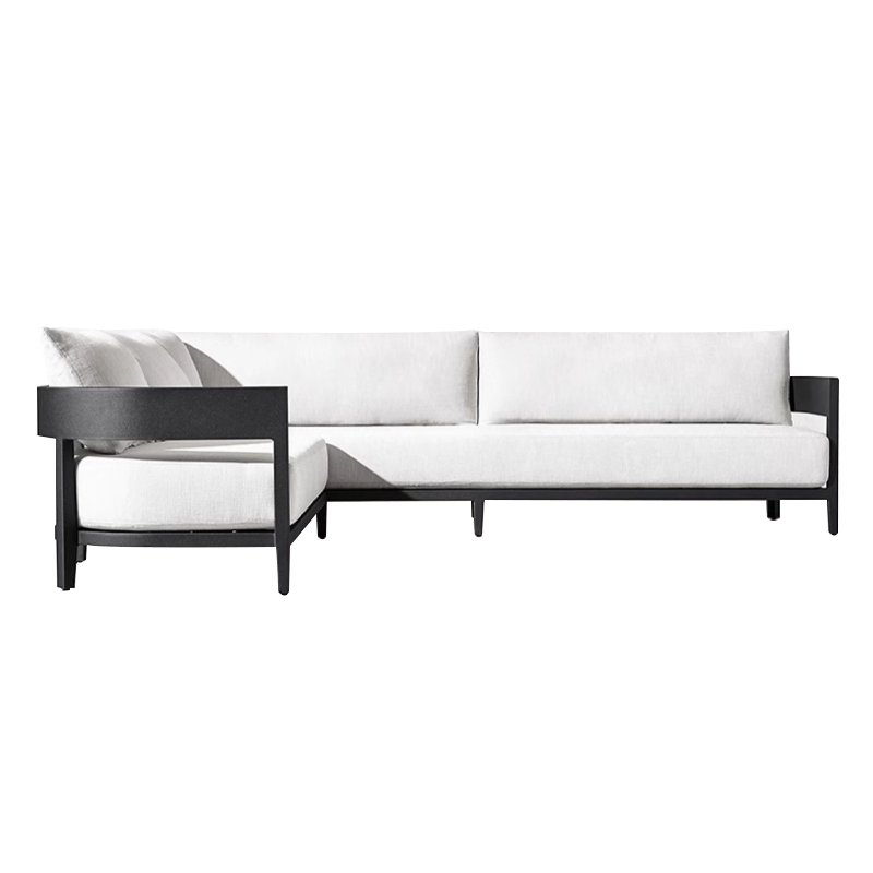 Outdoor Modern Sofa Set Furniture Aluminum Luxury Couch Garden Furniture Sofa Sets Metal Outdoor Furniture