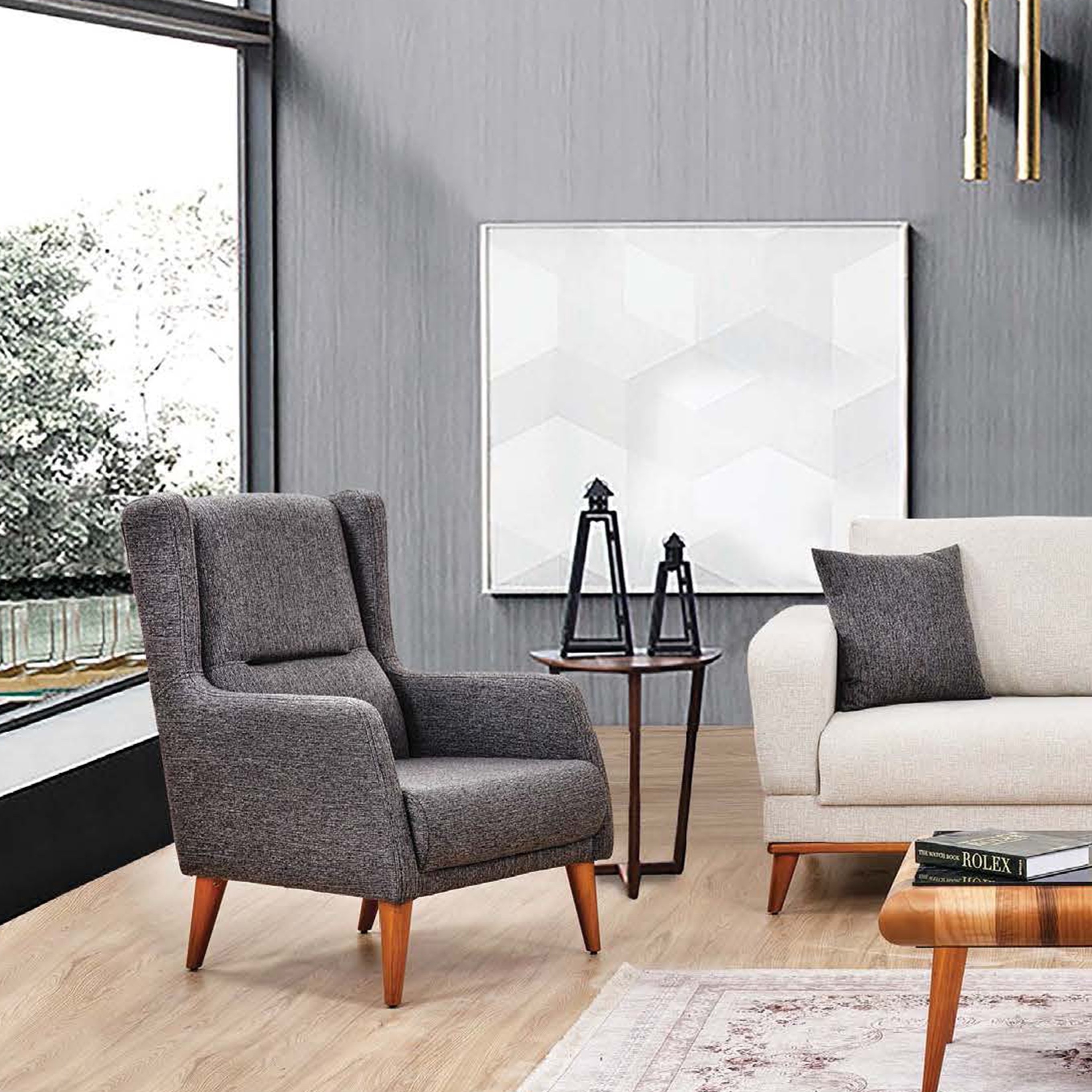 Modern Living Room Furniture Sofa Set Sofa Bed Waterproof Fabric Turkish Furniture Minimal Customize Size Cheap Leisure Seat