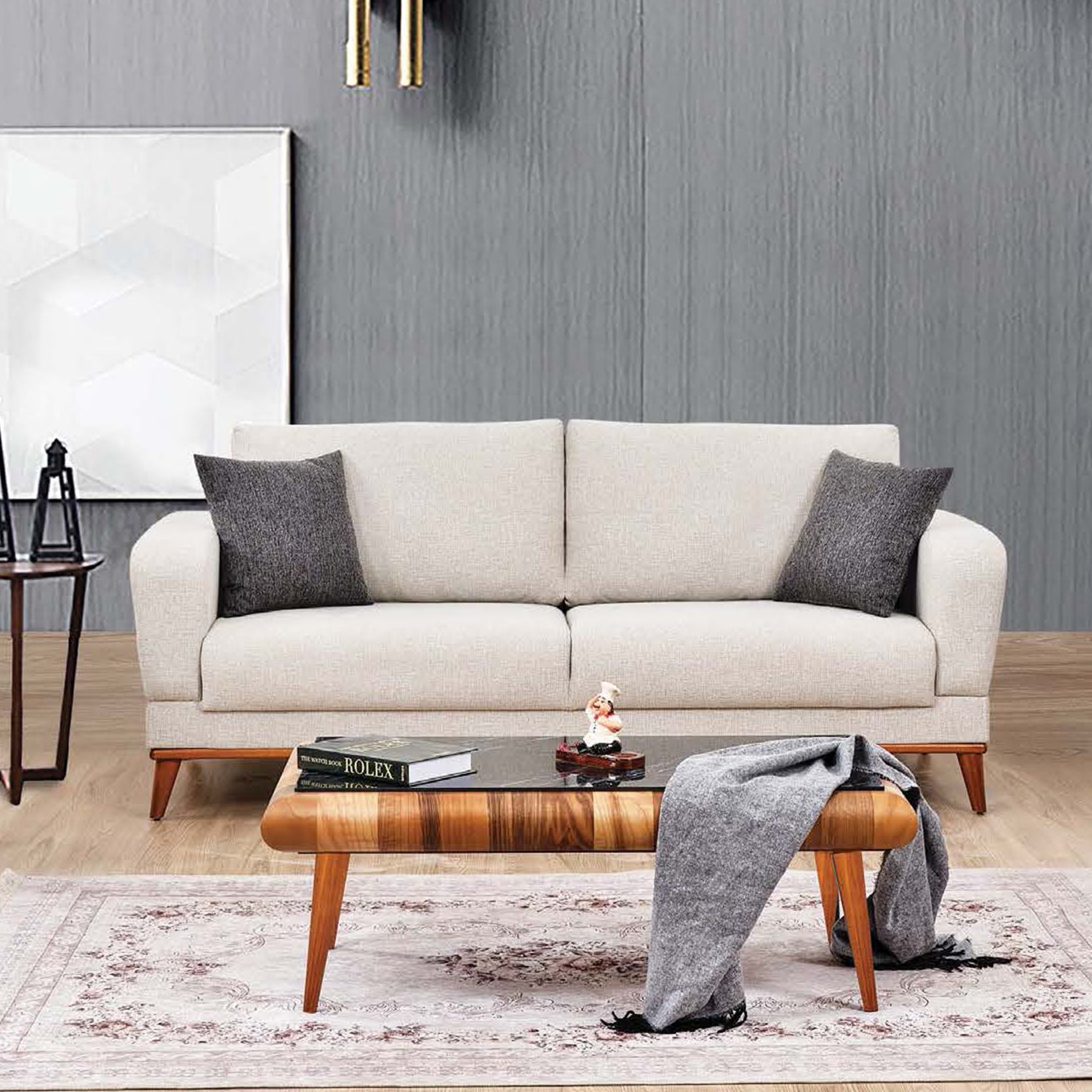 Modern Living Room Furniture Sofa Set Sofa Bed Waterproof Fabric Turkish Furniture Minimal Customize Size Cheap Leisure Seat