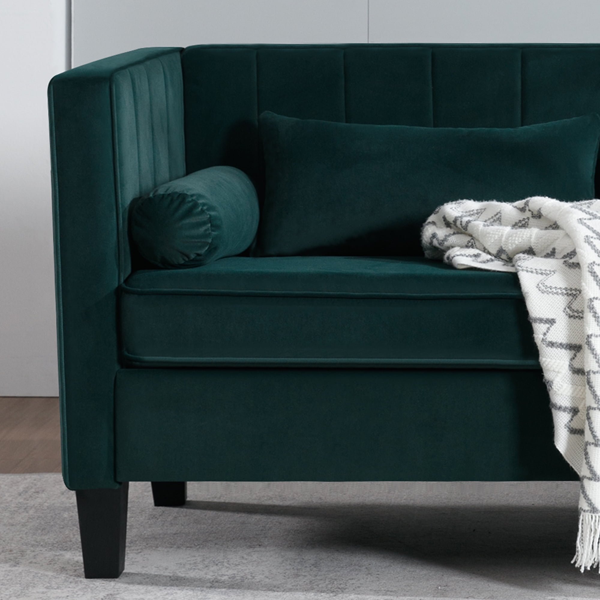 VANBOW velvet sofa mid-century love seats sofa furniture soft couch living room sofas