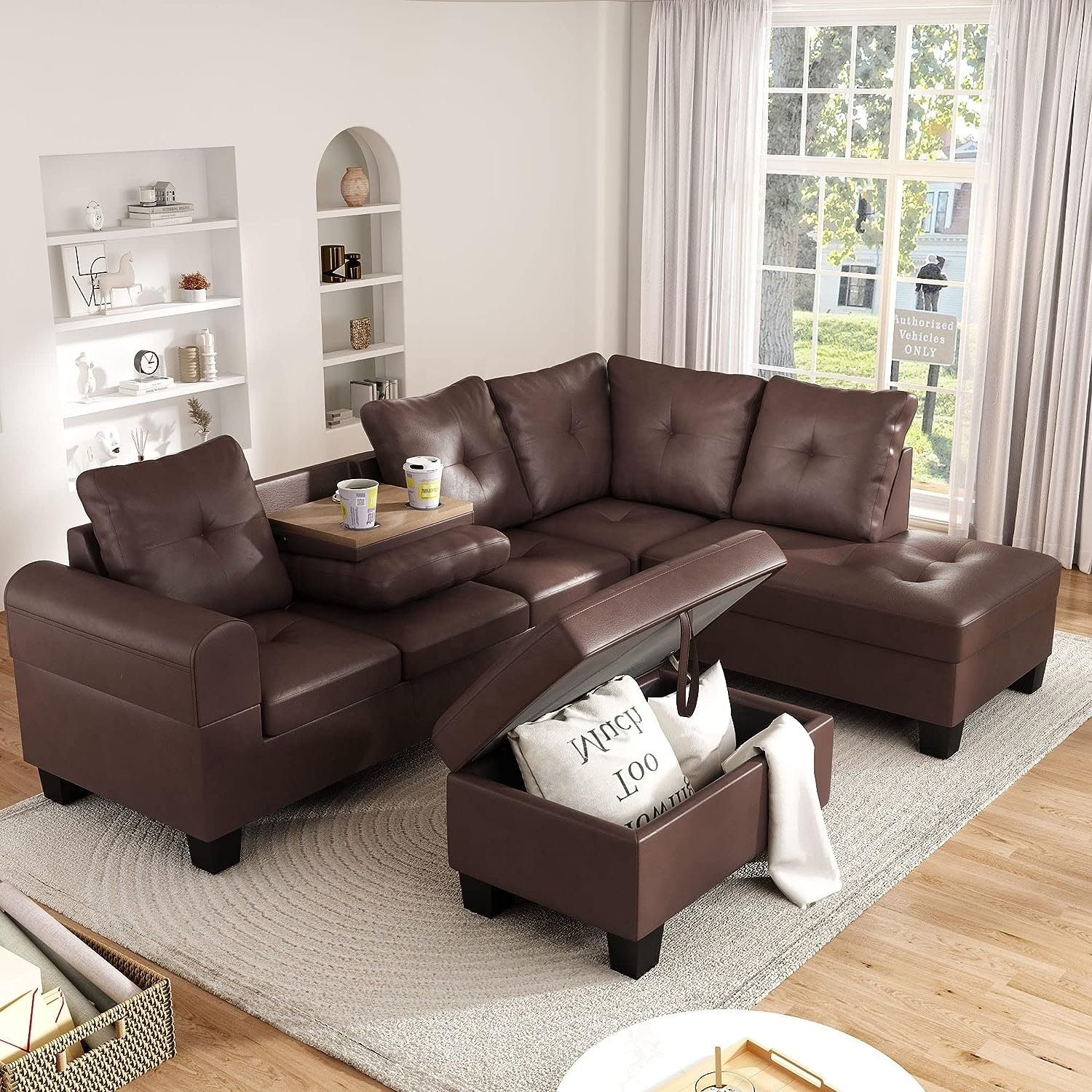 Home Furniture Manufacturer Cheap Latest Design Living Room Sofas Love Seat Couch Living Room Modern Leather Sectional Sofa set