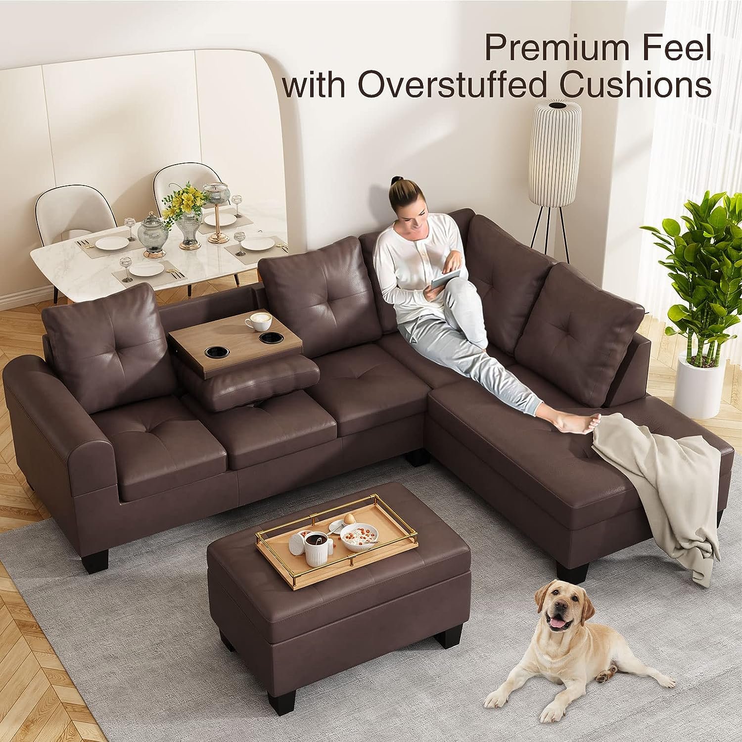 Home Furniture Manufacturer Cheap Latest Design Living Room Sofas Love Seat Couch Living Room Modern Leather Sectional Sofa set