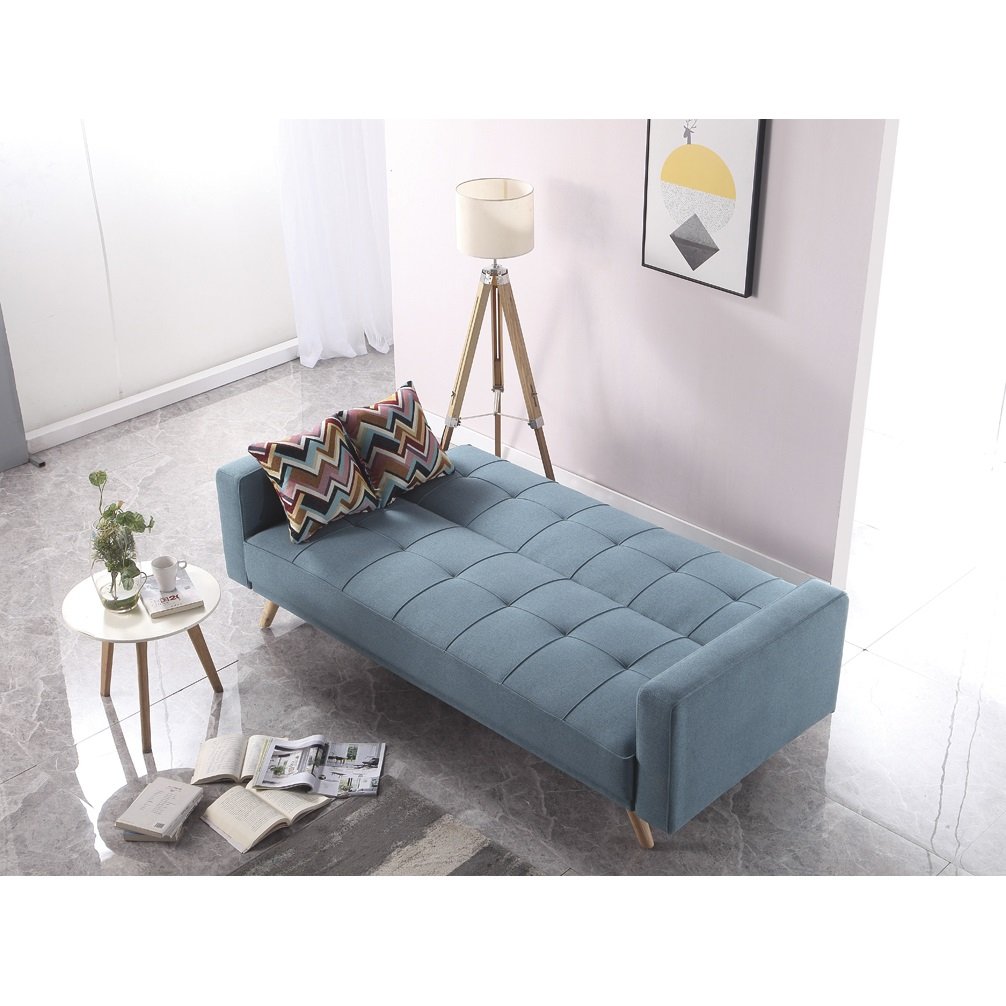 Modern New Design Fabric Sofas Double Folding Living Room Sofa Bed Furniture Factory