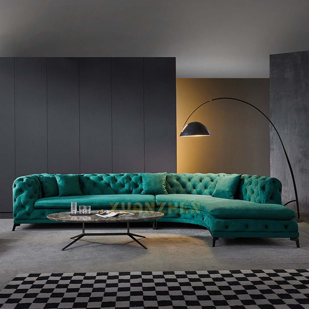 Modern fabrics living room sofas(old) couch living room sofa set furniture luxury chesterfield living room sofas