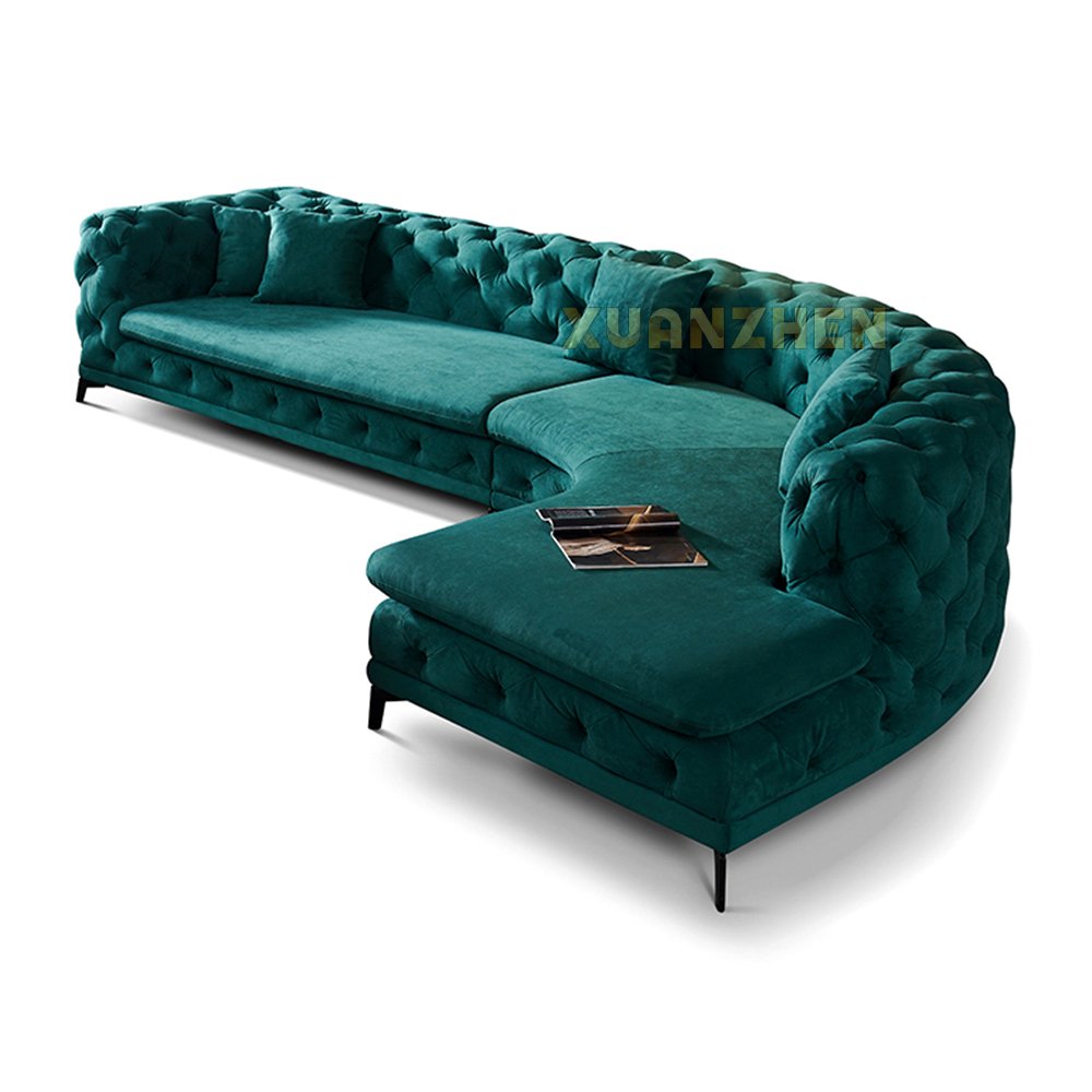 Modern fabrics living room sofas(old) couch living room sofa set furniture luxury chesterfield living room sofas
