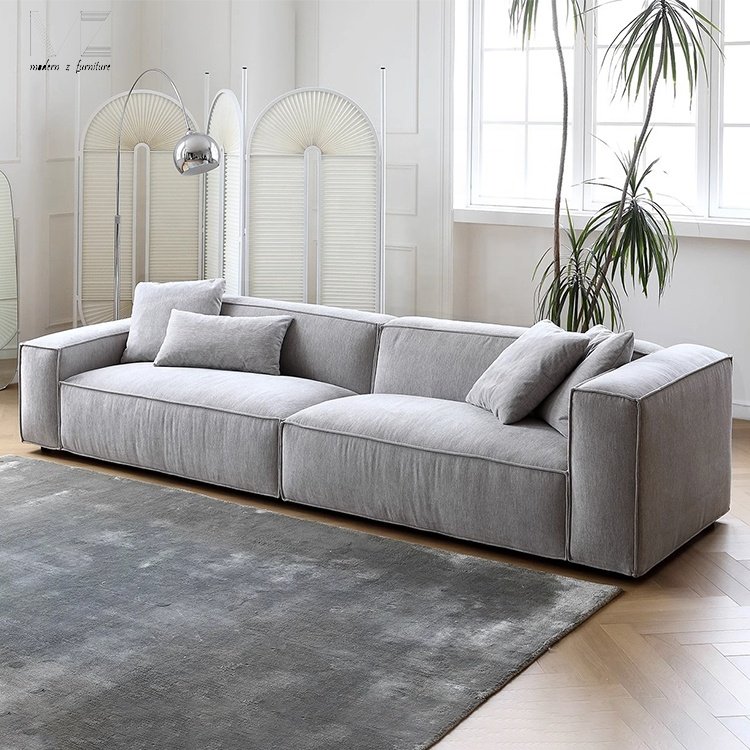 White Nordic Luxury Sectional Corner Chaise Lounge Couch Modular Furniture Sectional Modern L Shaped Sofa Set For Living Room