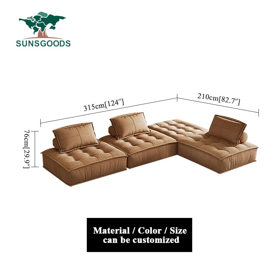 Modern Luxury American Moroccan Modular Sofa Set Relaxing Lounge Suite Modern Design Living Room Sofa