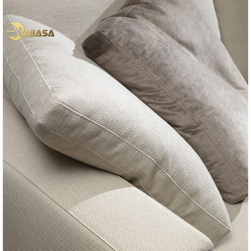 High Quality Ottoman Modular Sectional 4-Piece Reversible Chaise Feather Couch Extended Living Room Sofa