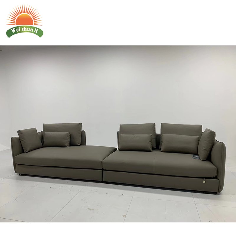 Hot modular 3 seater couch home furniture black leather sectional sofa modern couch L shape sofa set furniture living room sofas